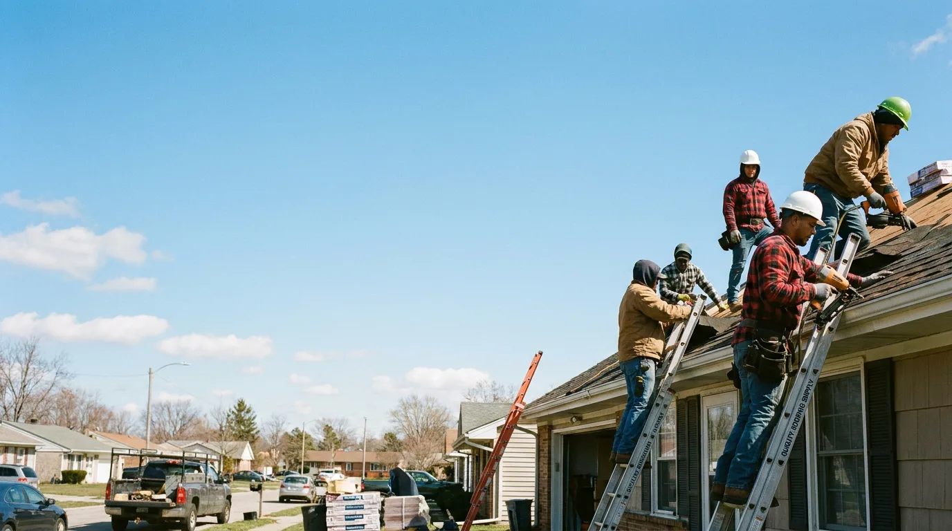 Roofing in Allenton, WI near me